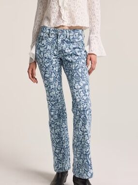 NWT Old Navy x Anna Sui Slim Boot Cut Jeans 4
